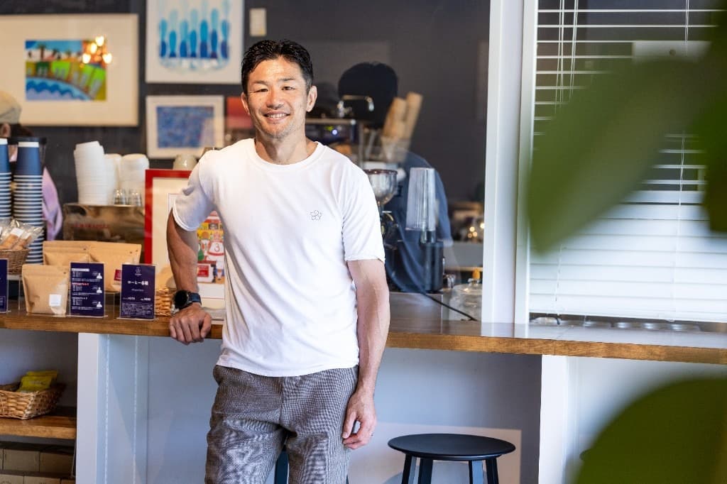CAFE STAND BLOSSOM オーナー廣瀬俊朗