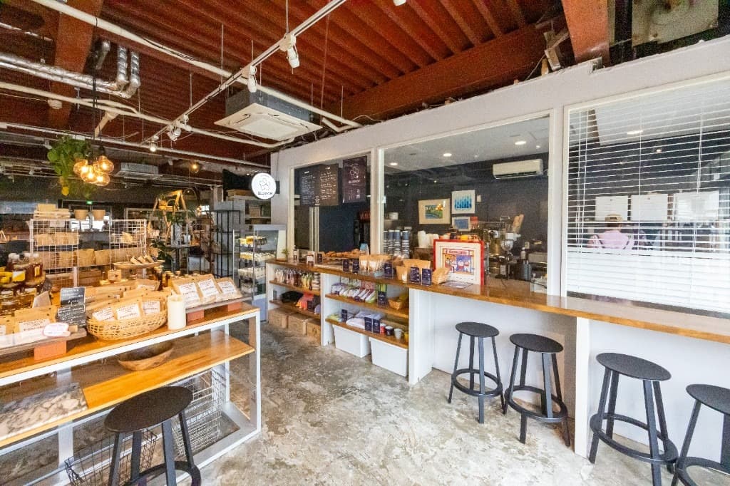 CAFE STAND BLOSSOM 店内の様子